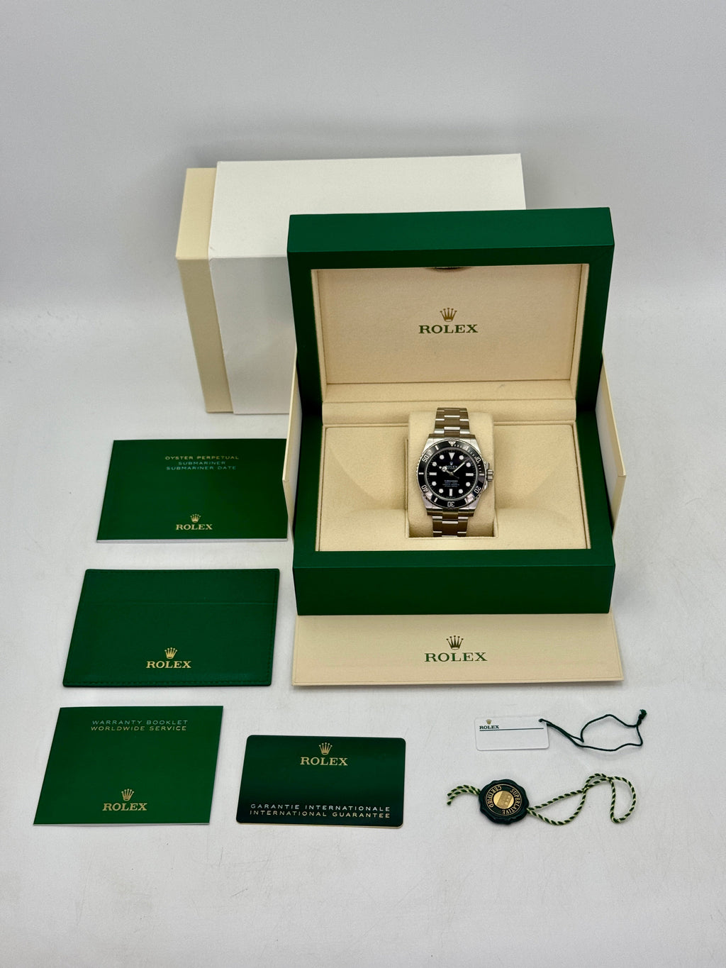 2024 Rolex Submariner 41mm 124060 Stainless Steel Black Dial