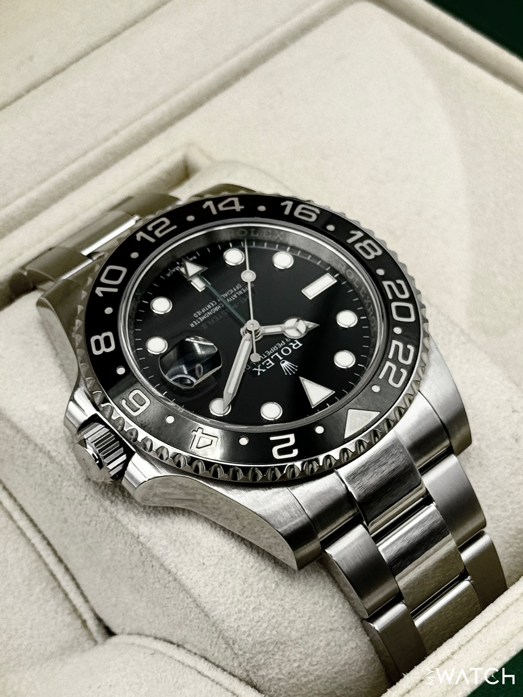 2018 Rolex GMT-Master II 40mm 116710LN Stainless Steel Black Dial