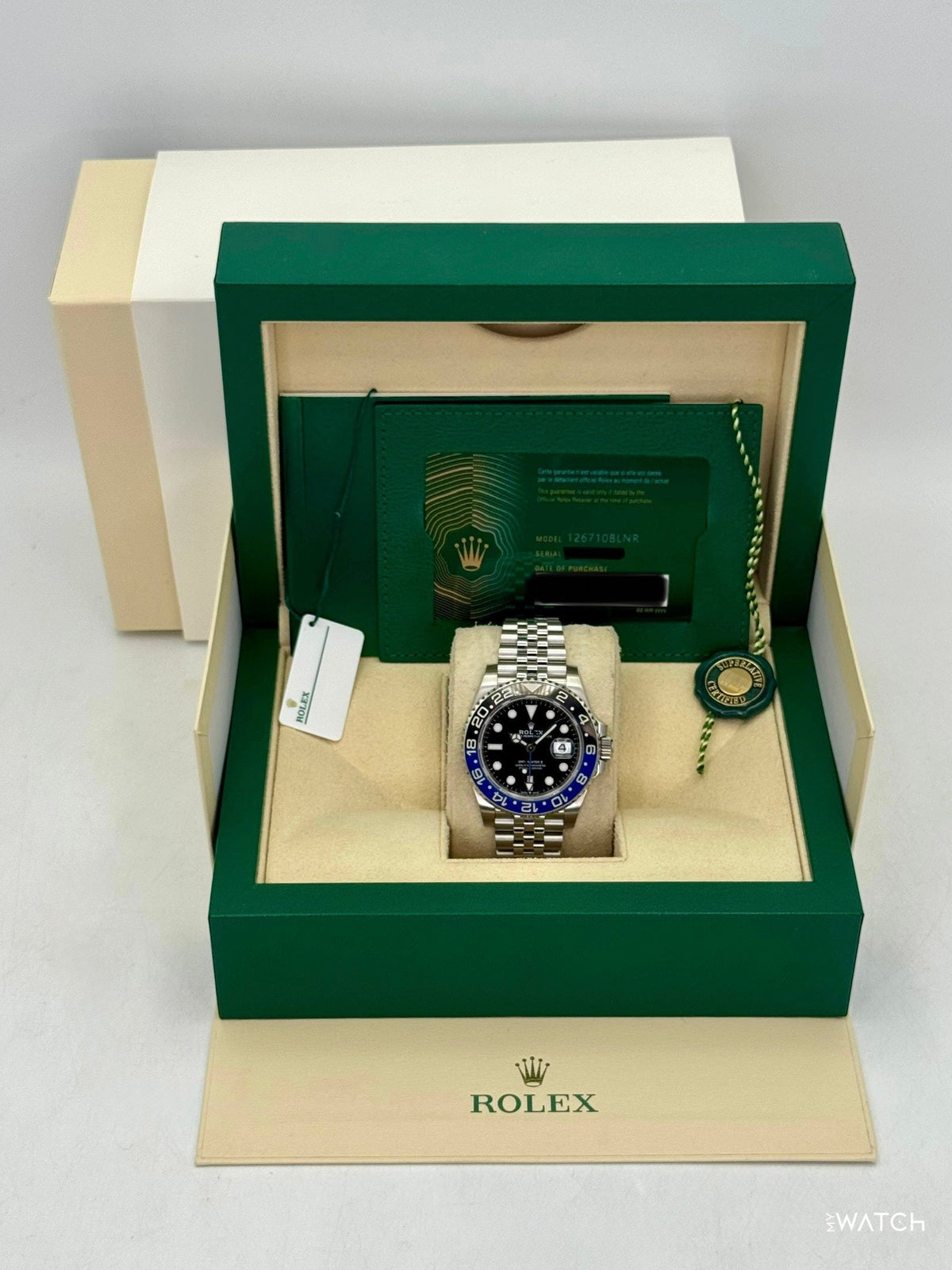 2024 Rolex GMT-Master II "Batgirl" 40mm 126710BLNR Jubilee