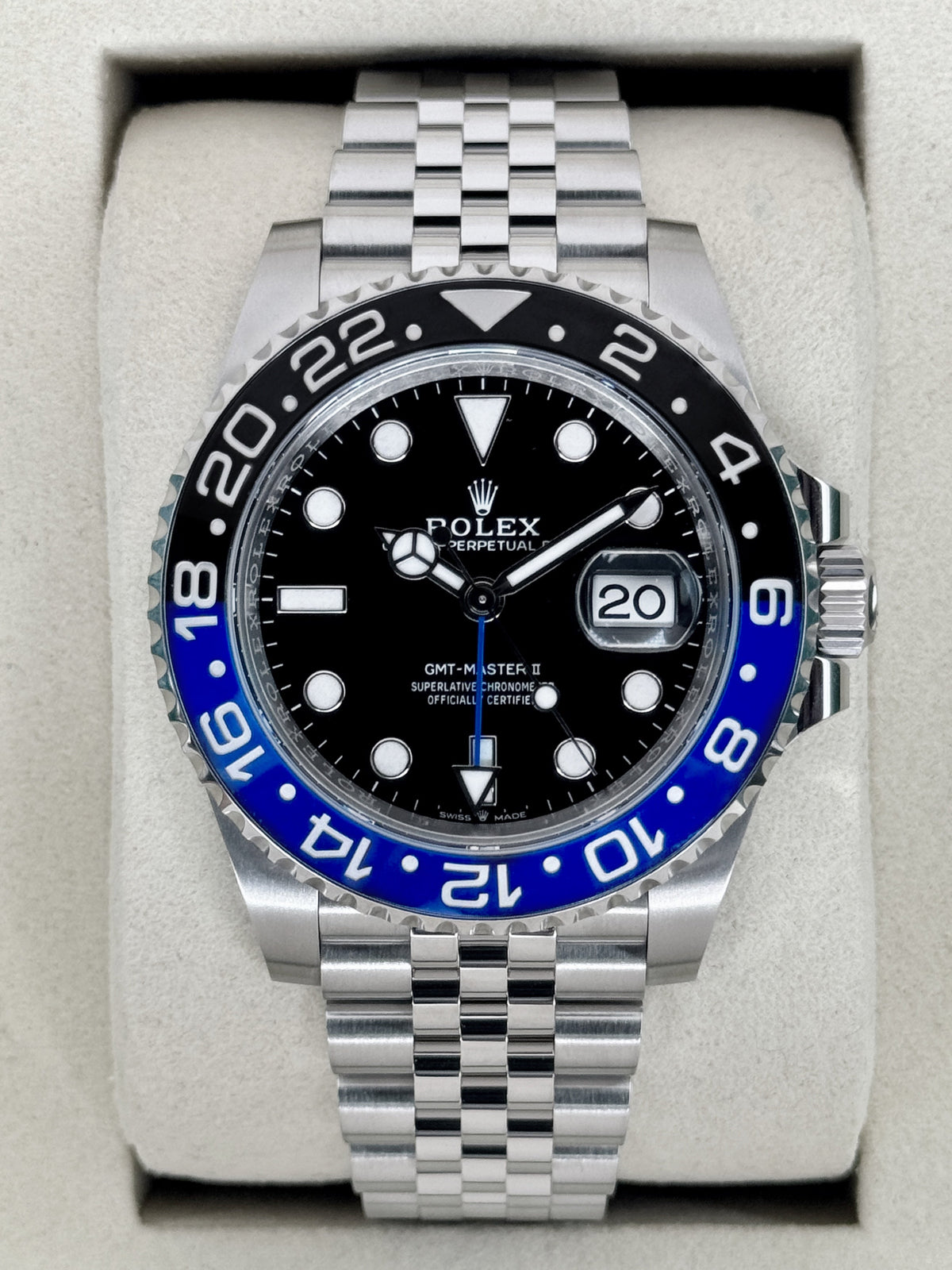 2025 Rolex GMT-Master II "Batgirl" 40mm 126710BLNR Jubilee