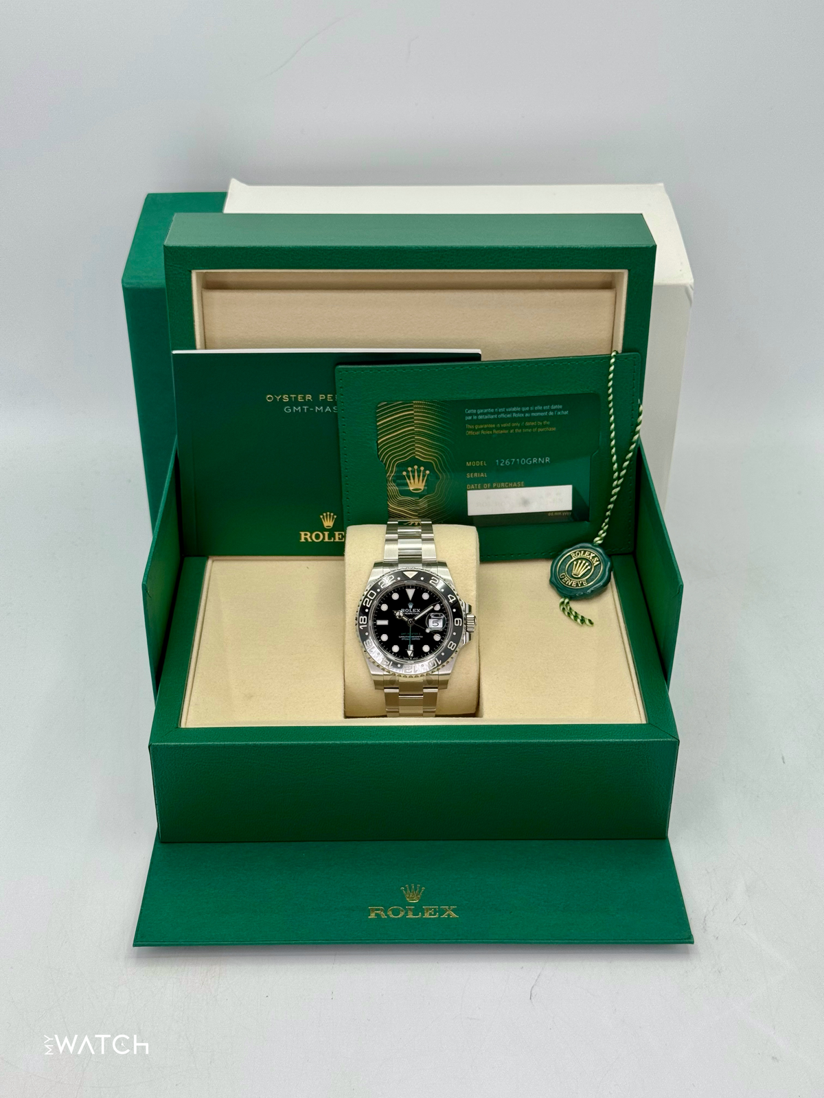 NEW 2025 Rolex GMT-Master II "Bruce Wayne" 40mm 126710GRNR Oyster