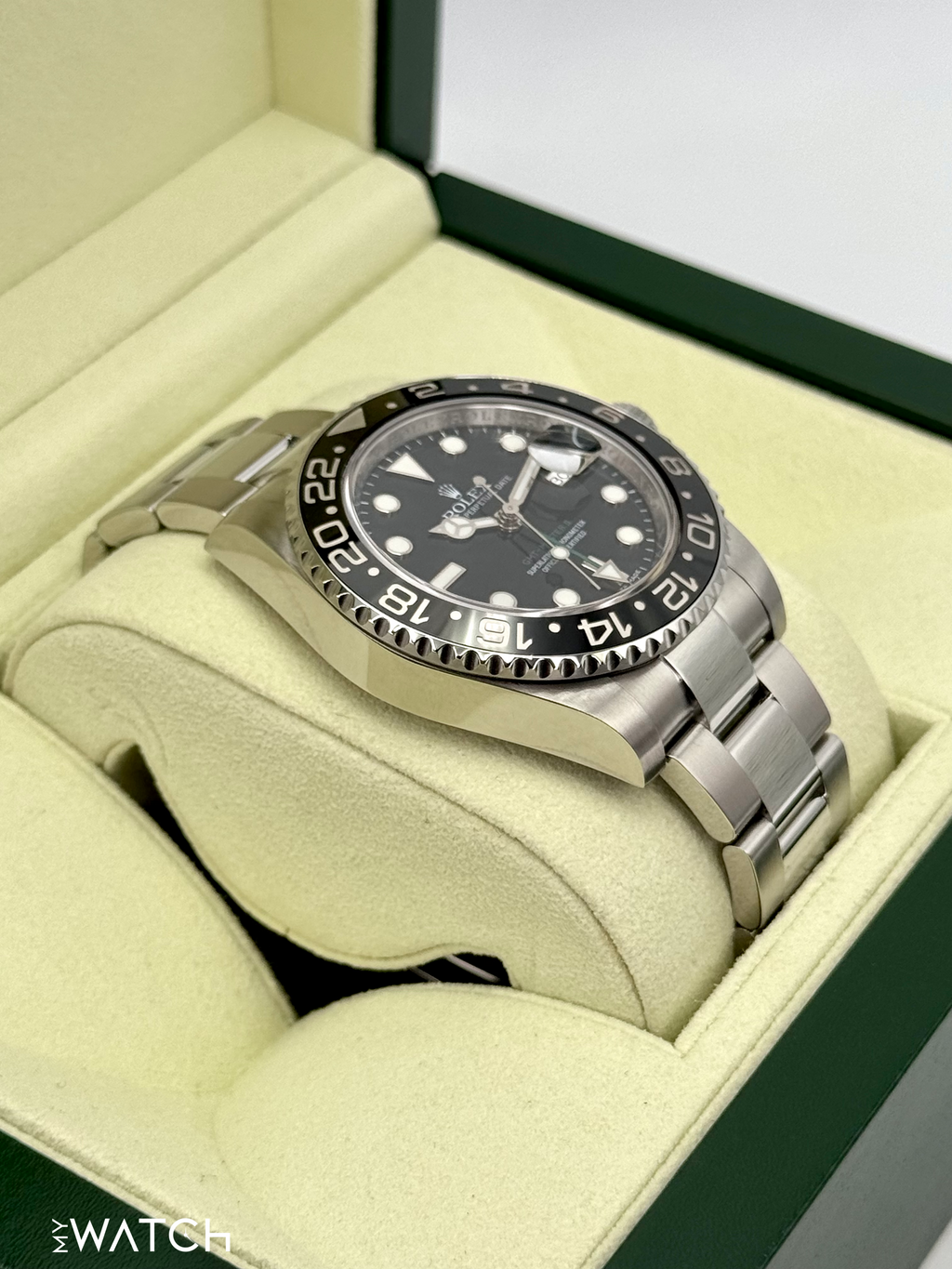 2013 Rolex GMT-Master II 40mm 116710LN Stainless Steel Black Dial