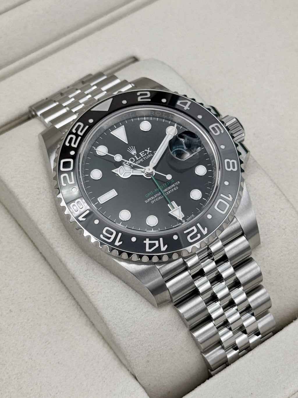 NEW 2026 Rolex GMT-Master II Bruce Wayne 40mm 126710GRNR Jubilee