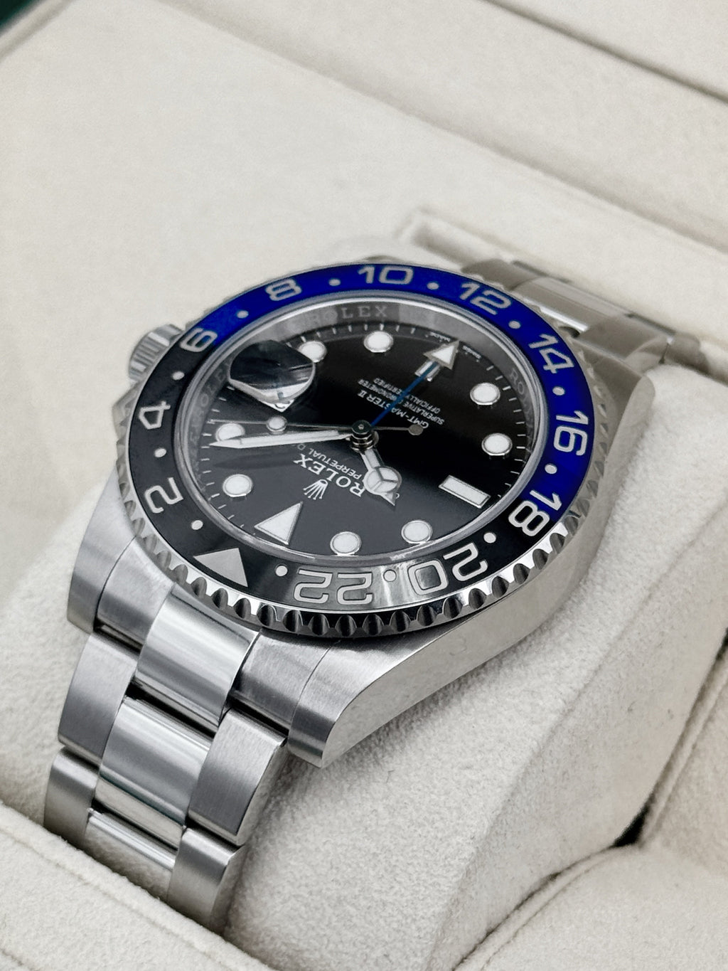 2022 Rolex GMT-Master II "Batman" 40mm 126710BLNR Oyster