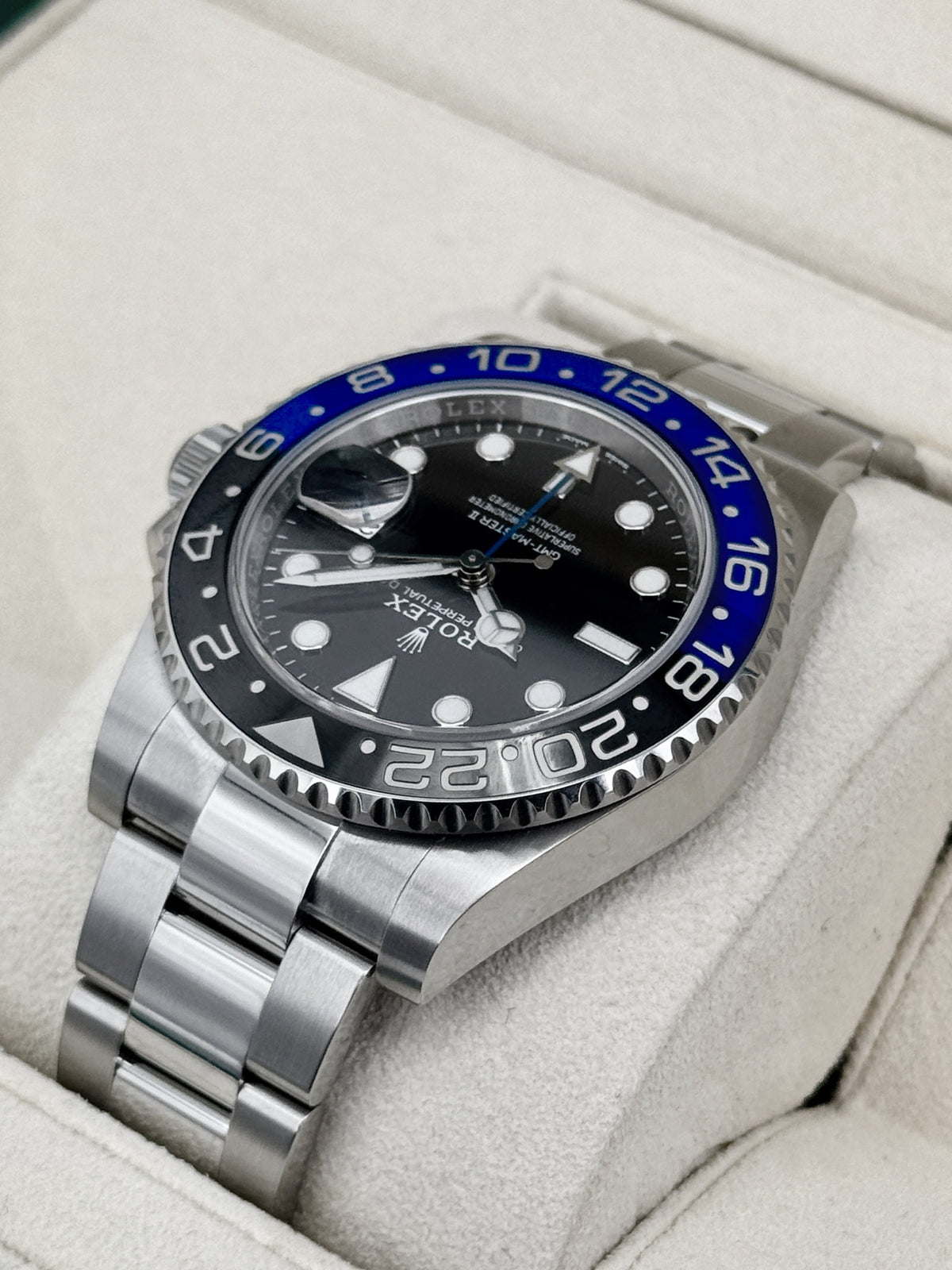 2022 Rolex GMT-Master II "Batman" 40mm 126710BLNR Oyster