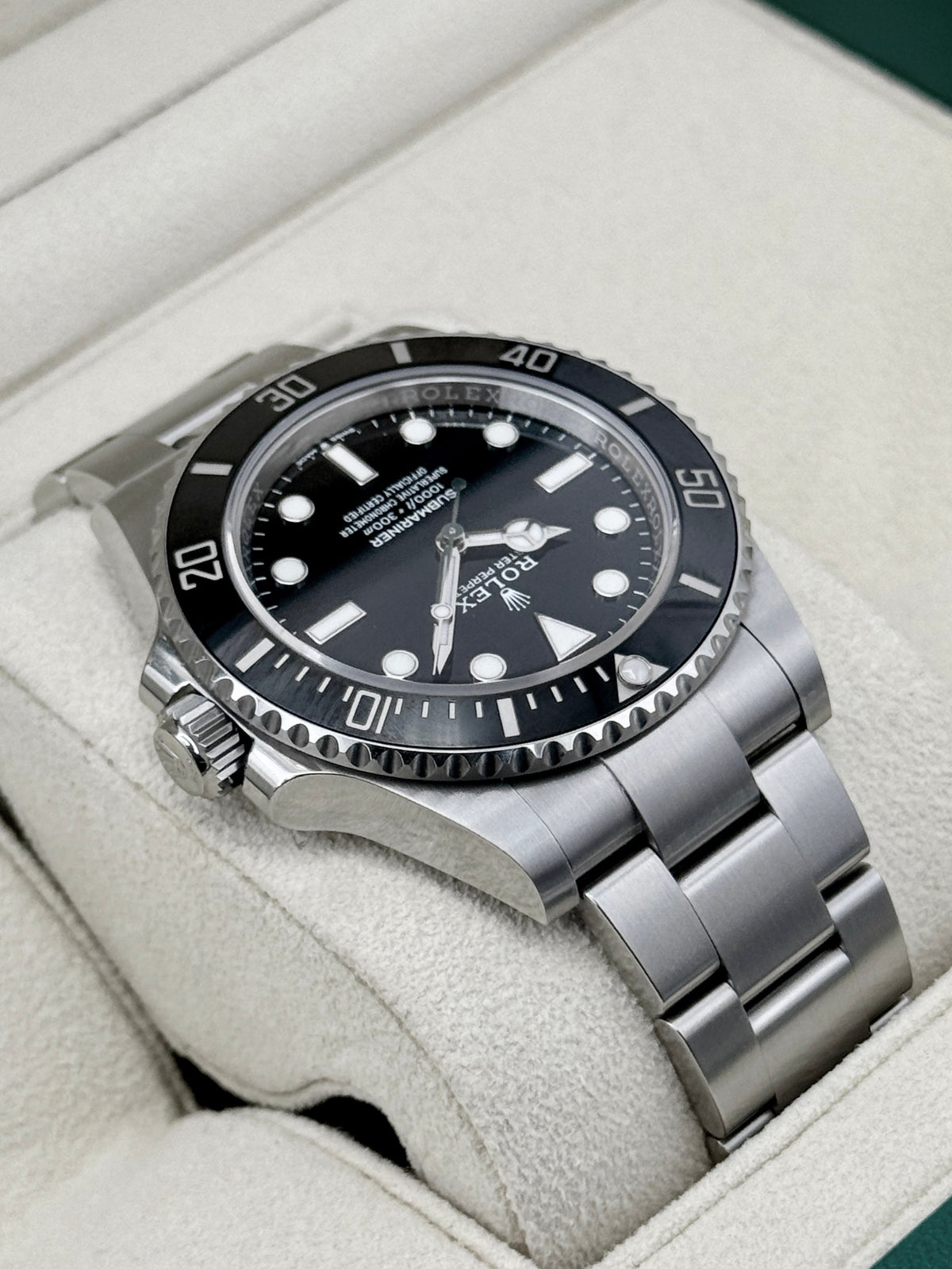 2024 Rolex Submariner 41mm 124060 Stainless Steel Black Dial