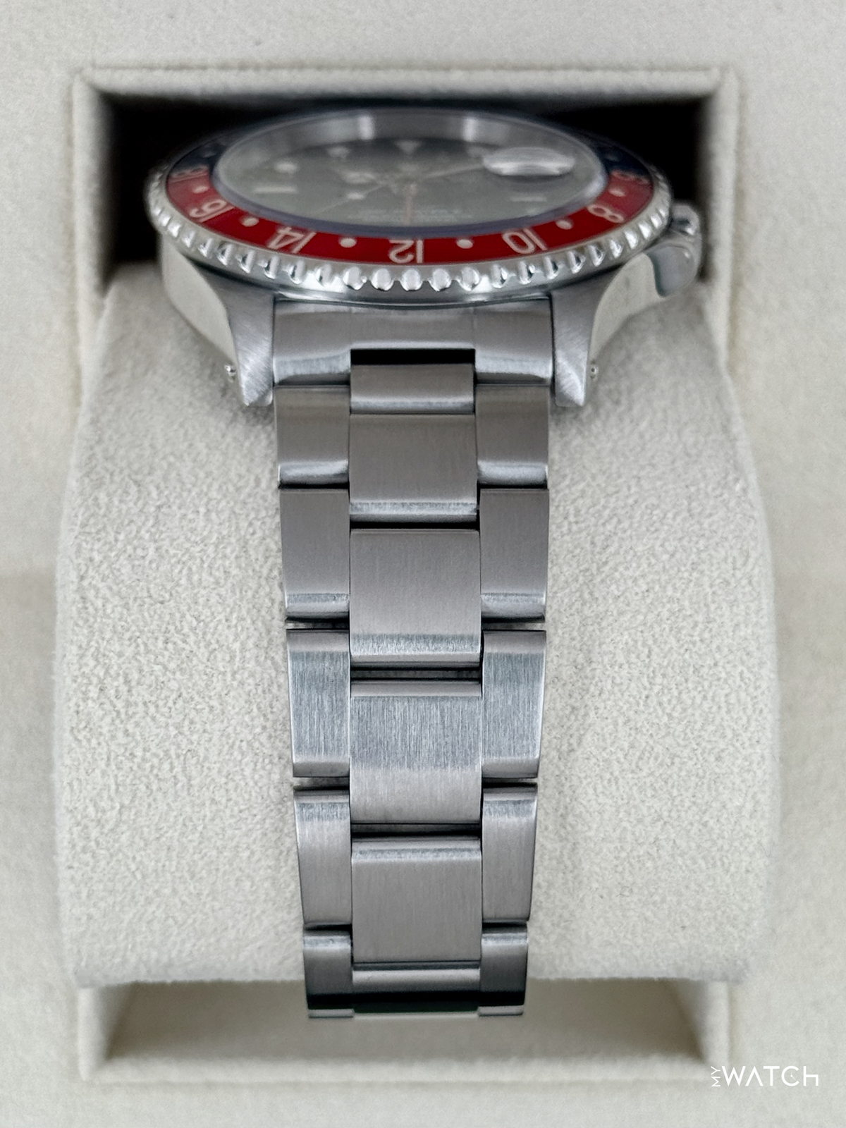 1997 Rolex GMT-Master II "Pepsi" 40mm 16710 Stainless Steel Oyster Black Dial