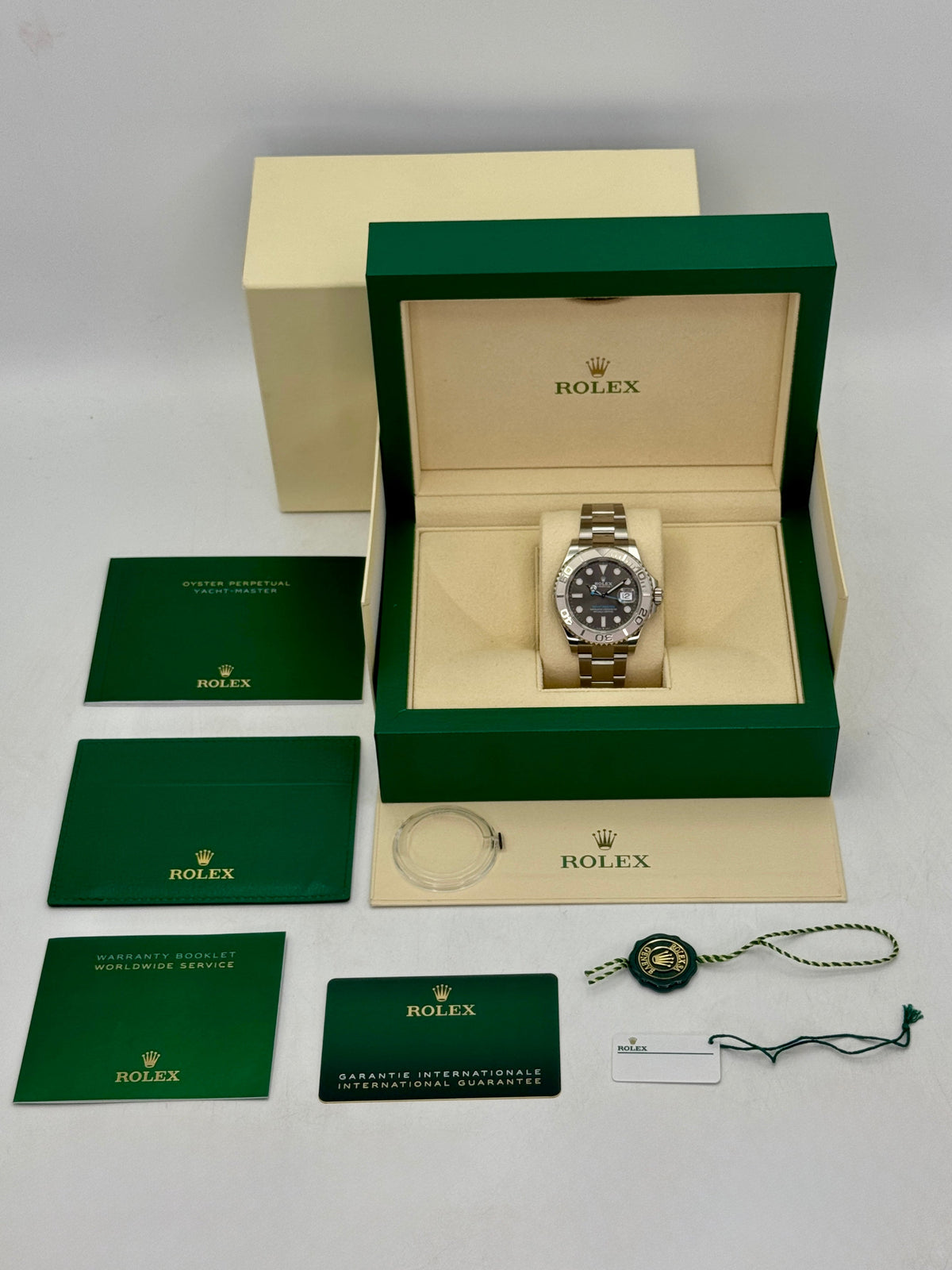 2023 Rolex Yacht-Master 40mm 126622 Stainless Steel Rhodium Dial