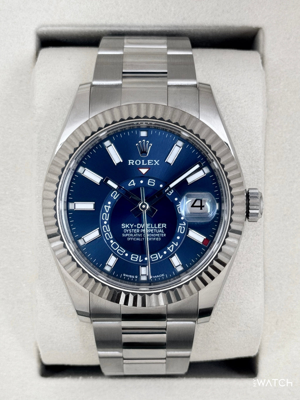 2026 Rolex Sky-Dweller 42mm 336934 Oyster Blue Dial