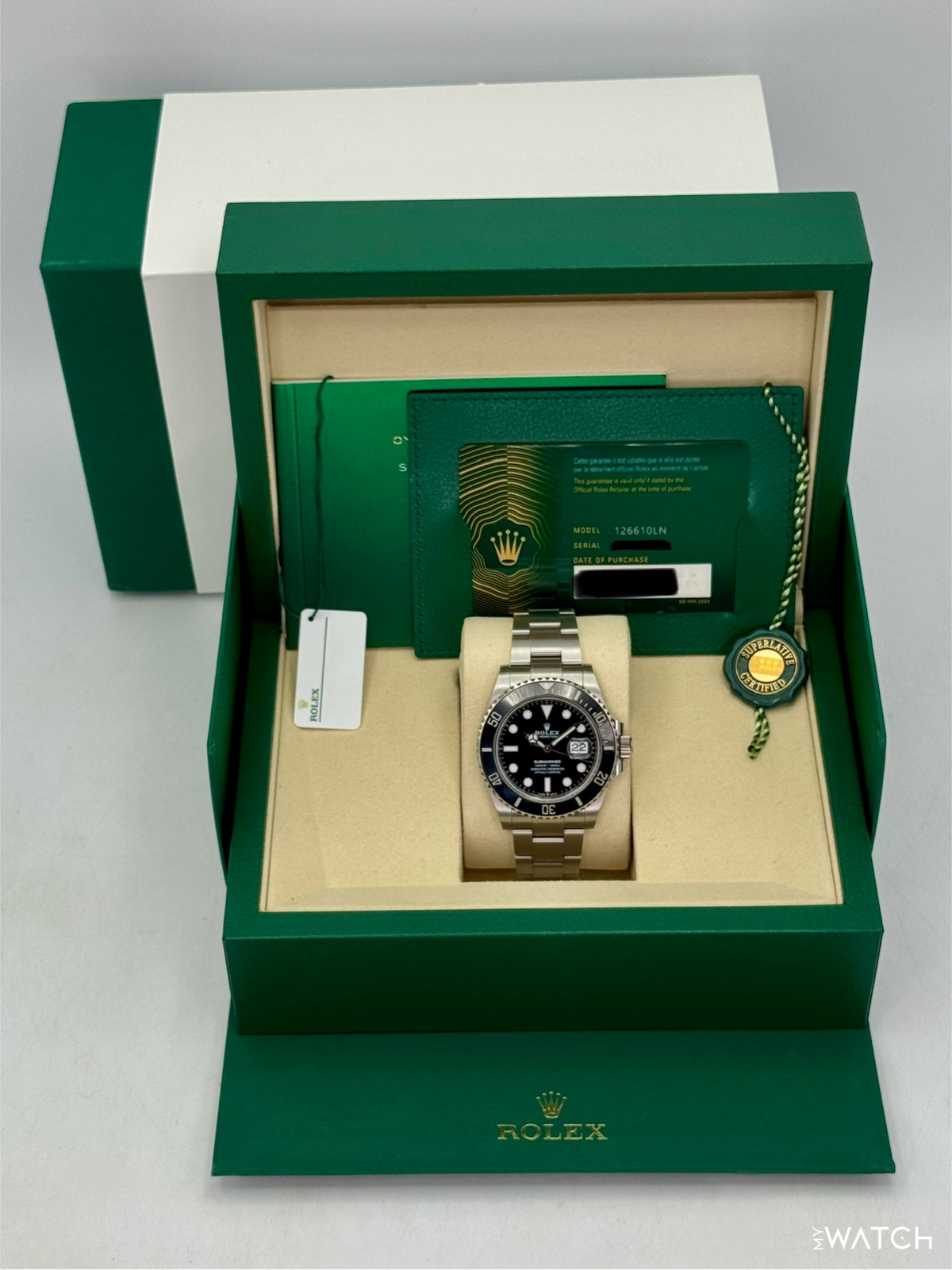 2026 Rolex Submariner 41mm 126610LN Stainless Steel Black Dial