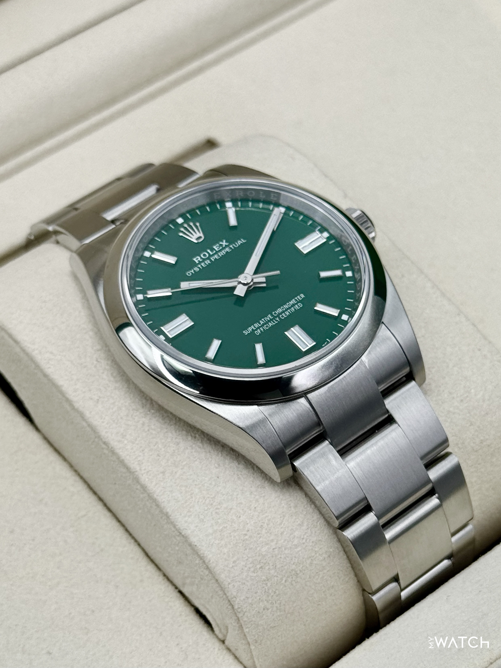 NEW 2026 Rolex Oyster Perpetual 36mm 126000 Green Dial