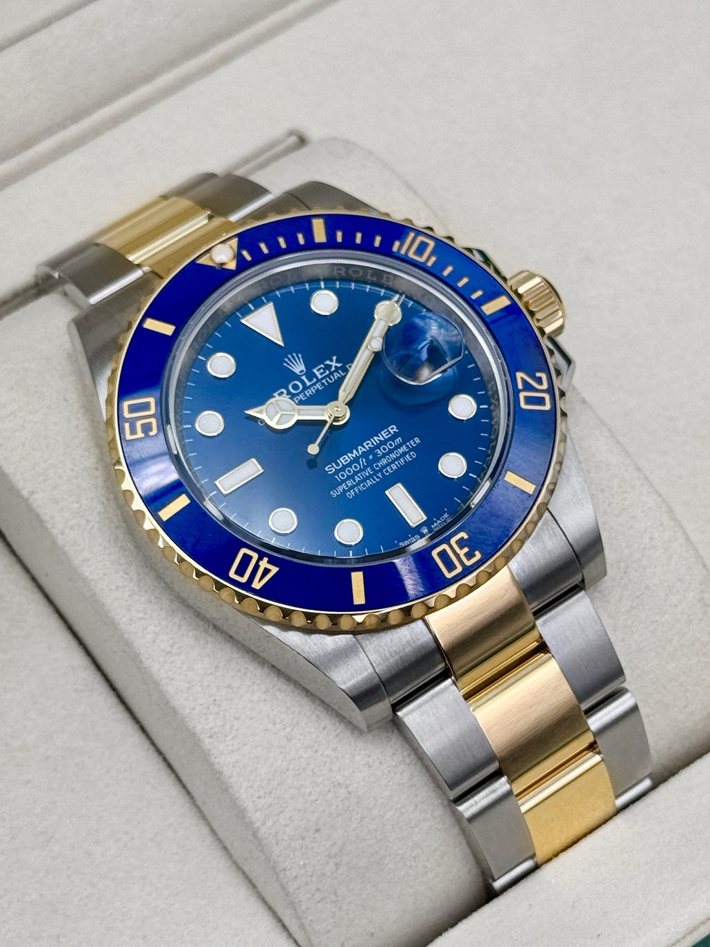 NEW 2026 Rolex Submariner Bluesy 41mm 126613LB Two-Tone Blue Dial