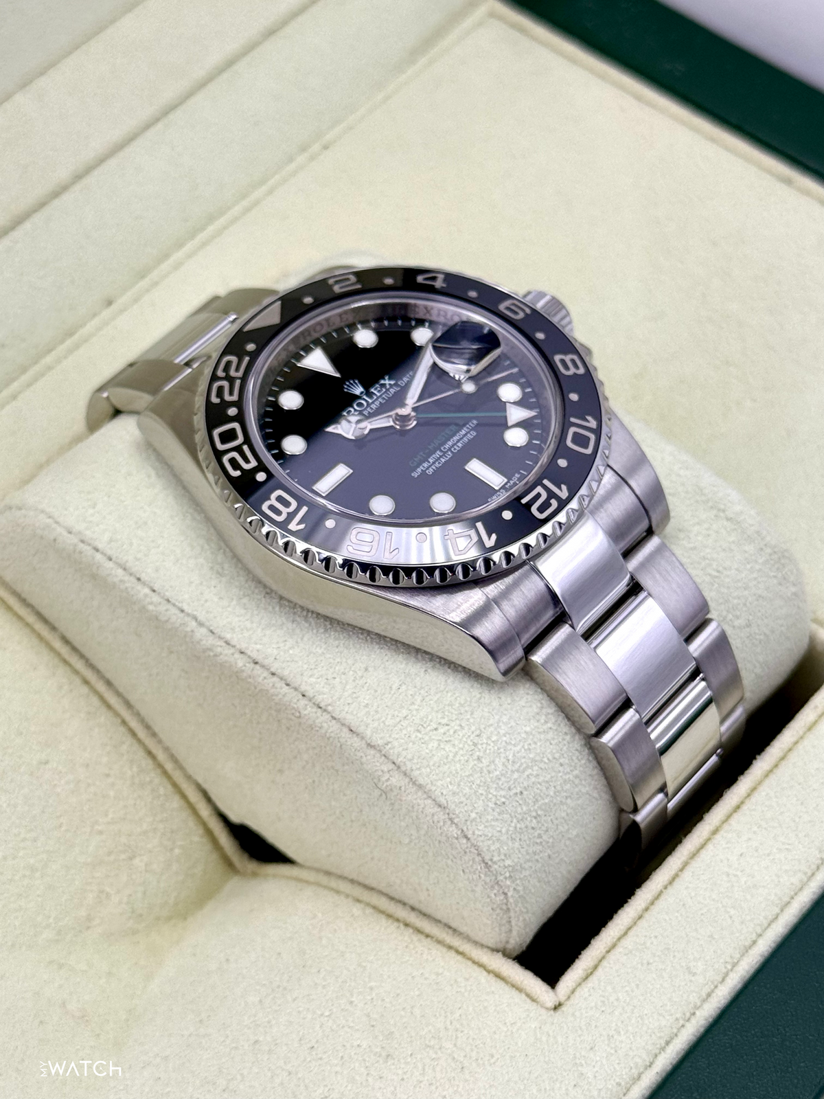 2011 Rolex GMT-Master II 40mm 116710LN Stainless Steel Black Dial