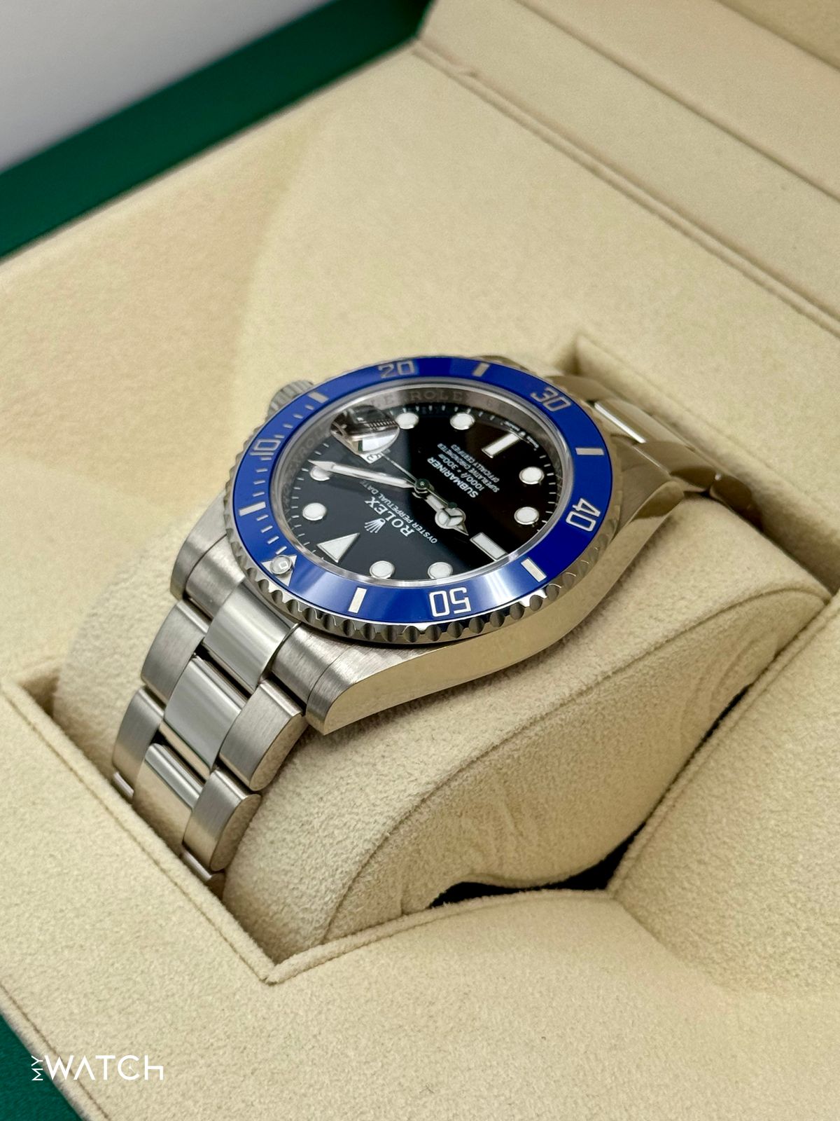 2024 Rolex Submariner “Cookie Monster ” 41mm 126619LB White Gold Black Dial