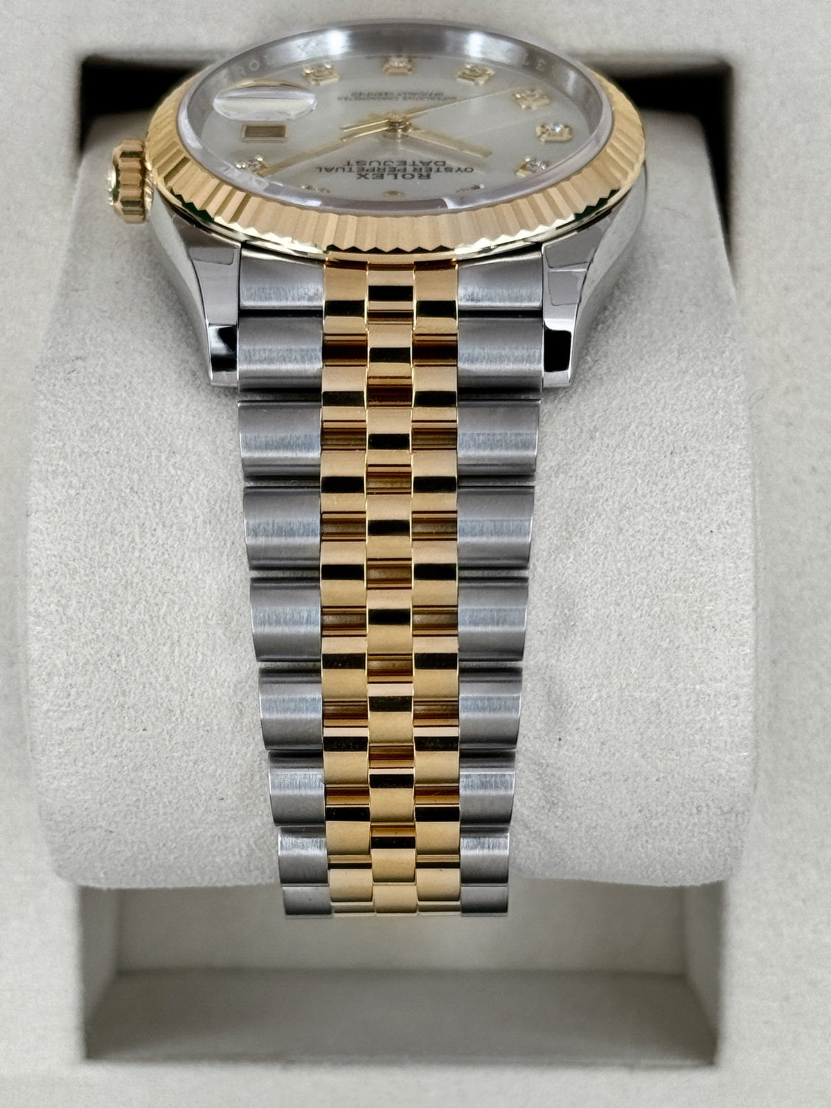 NEW 2026 Rolex Datejust 36mm 126233 Two-Tone Jubilee Mother of Pearl Diamond Dial