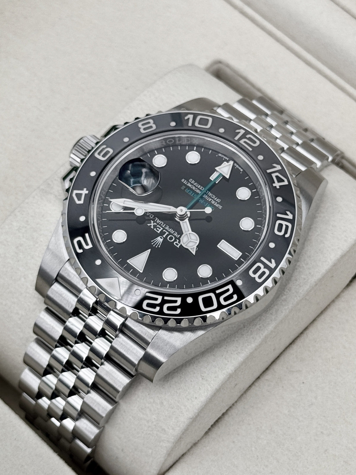 NEW 2026 Rolex GMT-Master II Bruce Wayne 40mm 126710GRNR Jubilee (NEW STYLE CARD)