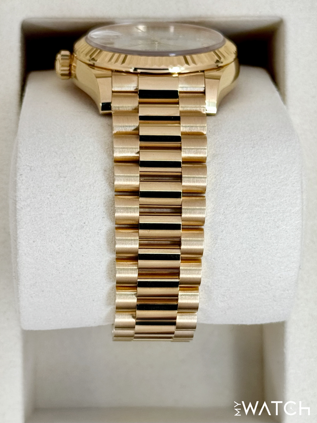 NEW 2025 Rolex Datejust 31mm 278278 Yellow Gold MOP Diamond Dial