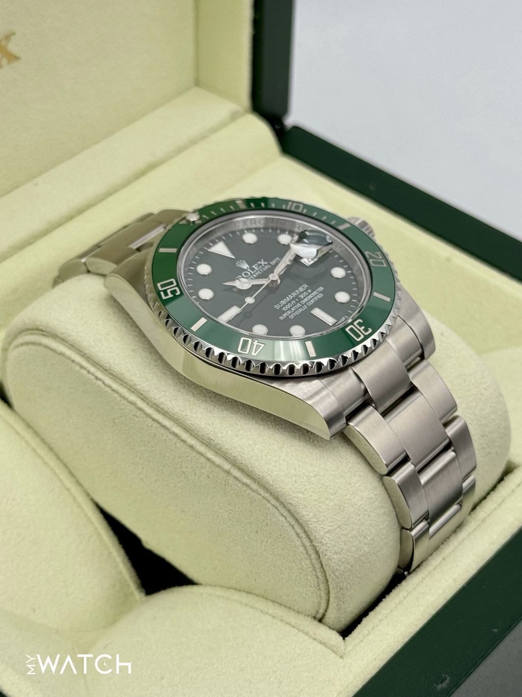 2012 Rolex Submariner “Hulk” 40mm 116610LV Green Dial