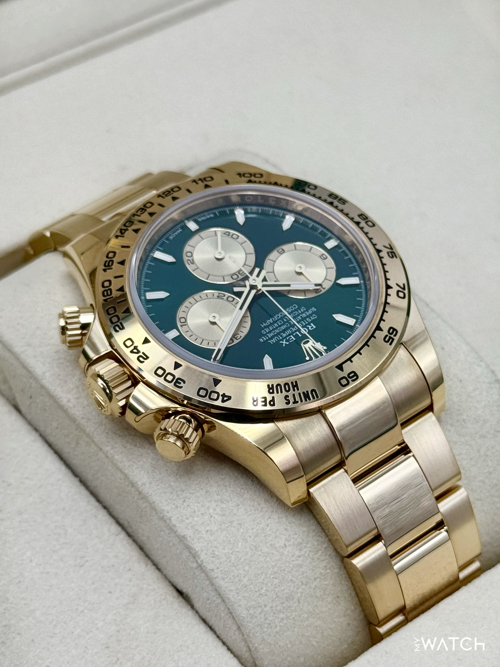 2025 Rolex Daytona "John Mayer" 40mm 126508 Yellow Gold Green Dial