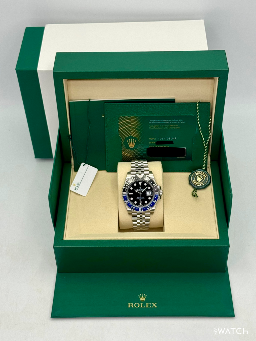 NEW 2026 Rolex GMT-Master II "Batgirl" 40mm 126710BLNR Jubilee