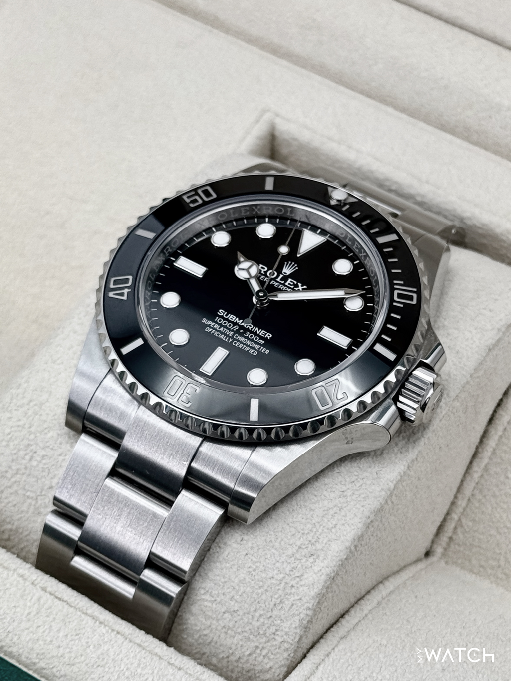 2024 Rolex Submariner 41mm 124060 Stainless Steel Black Dial