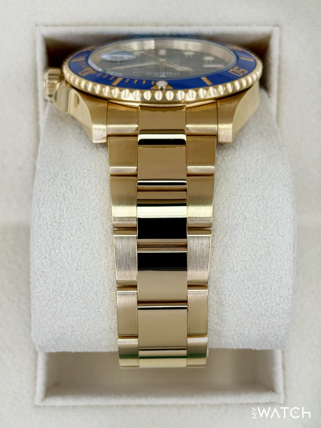 Rolex Submariner "Bluesy" 41mm 126618LB Yellow Gold Blue Dial