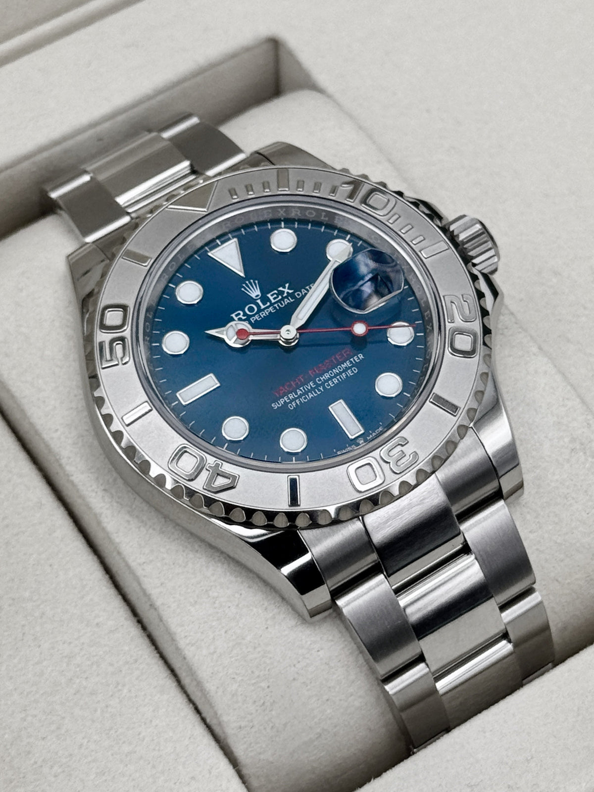 2025 Rolex Yacht-Master 40mm 126622 Stainless Steel Blue Dial