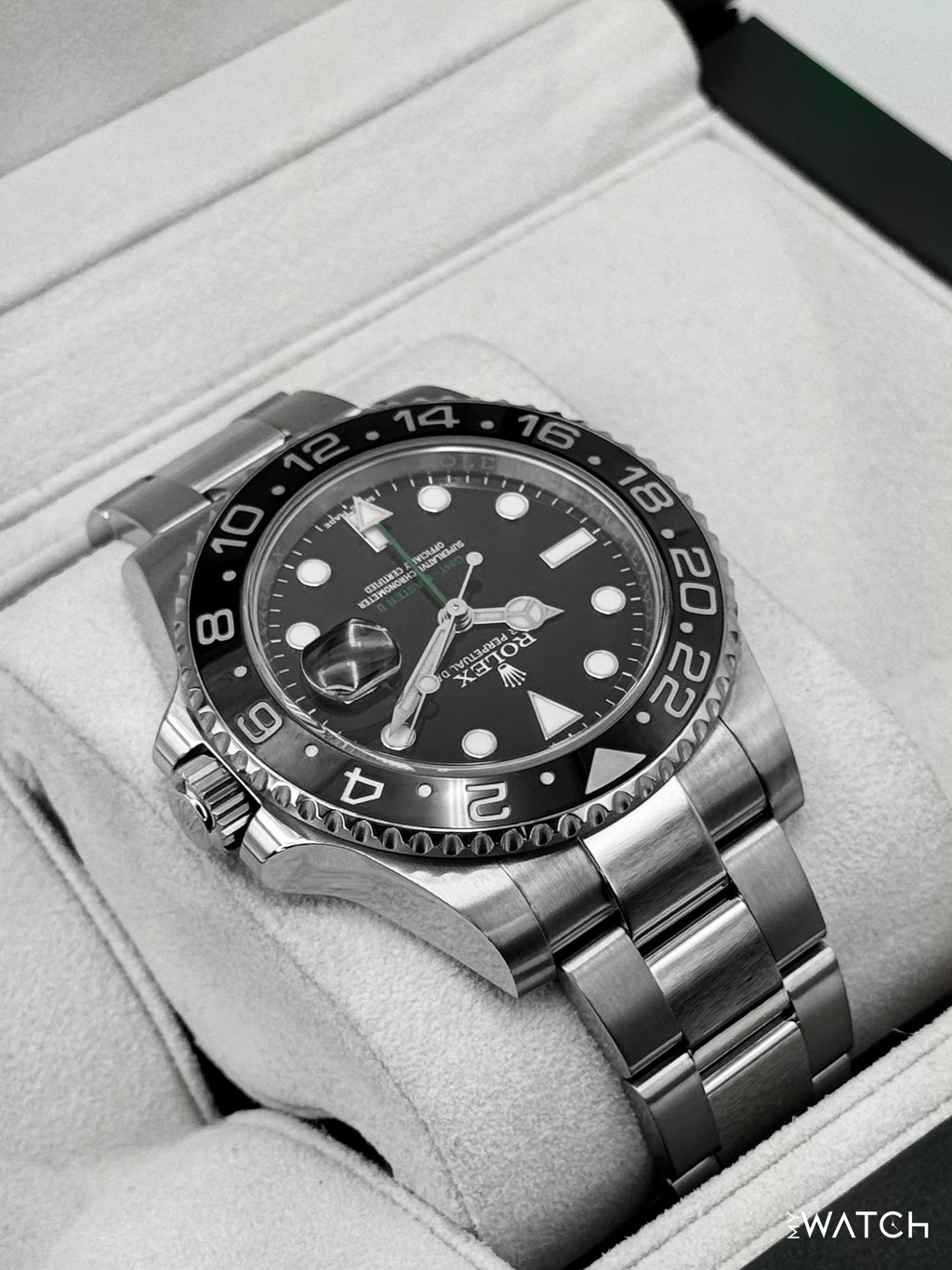 2014 Rolex GMT-Master II 40mm 116710LN Stainless Steel Black Dial