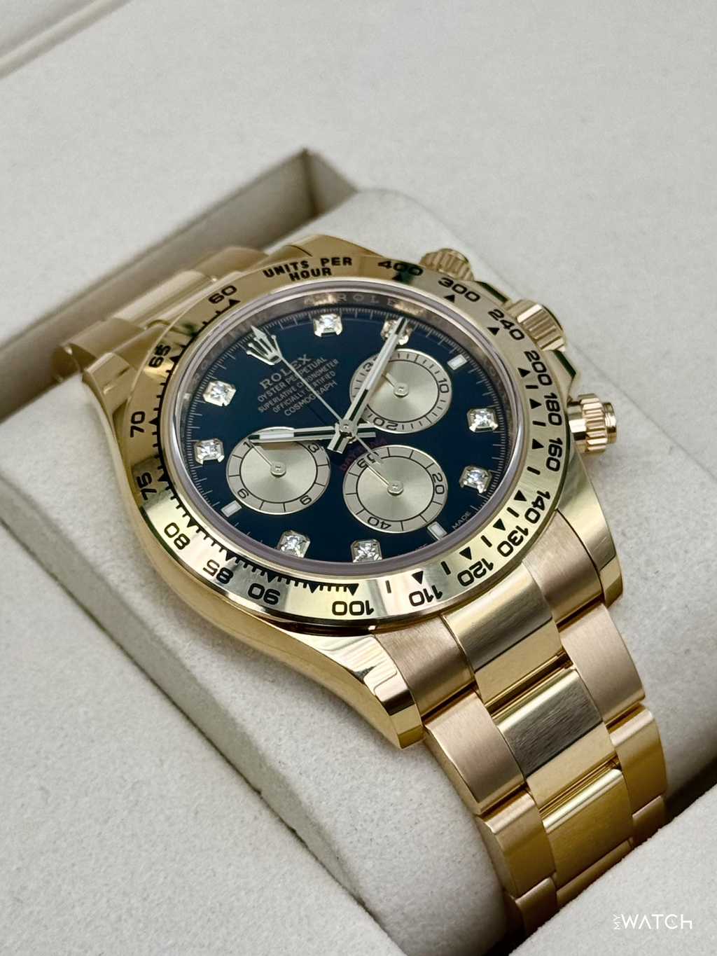 NEW 2026 Rolex Daytona 40mm 126508 18K Yellow Gold Black Diamond Dial
