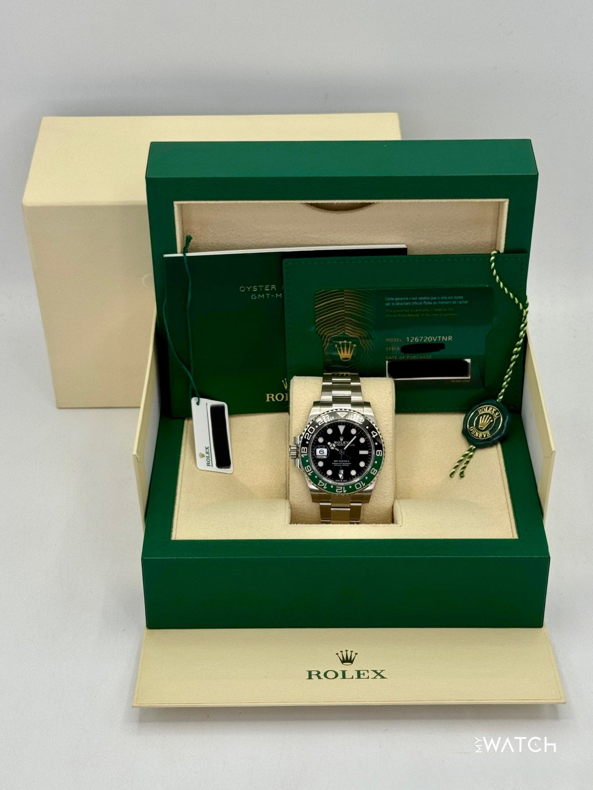 2023 Rolex GMT-Master II “Sprite” 40mm 126720VTNR Oyster