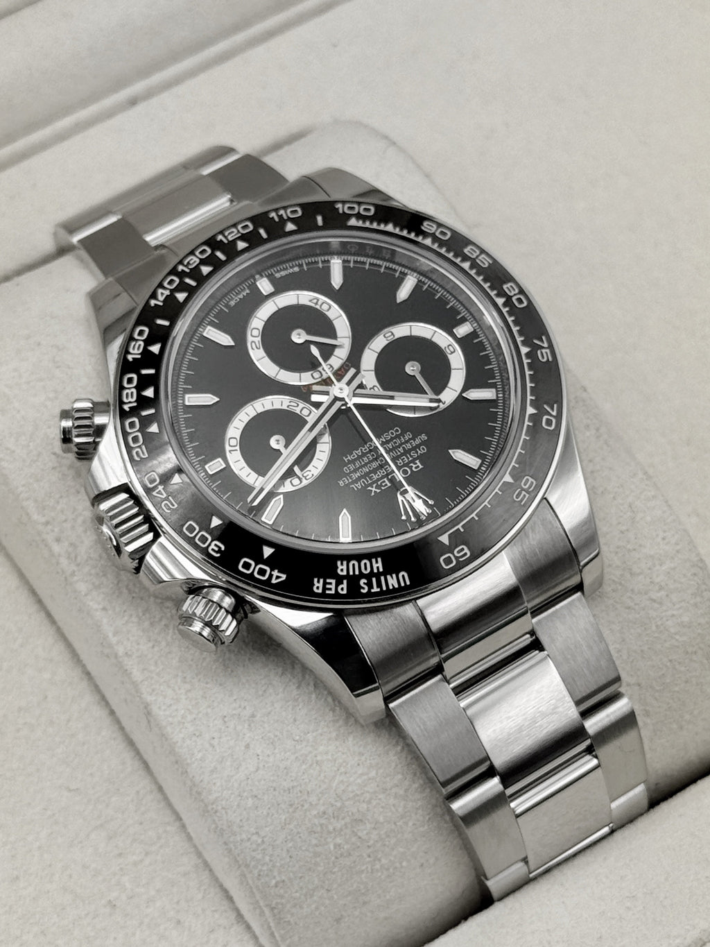 2026 Rolex Daytona 40mm 126500LN Stainless Steel Black Dial