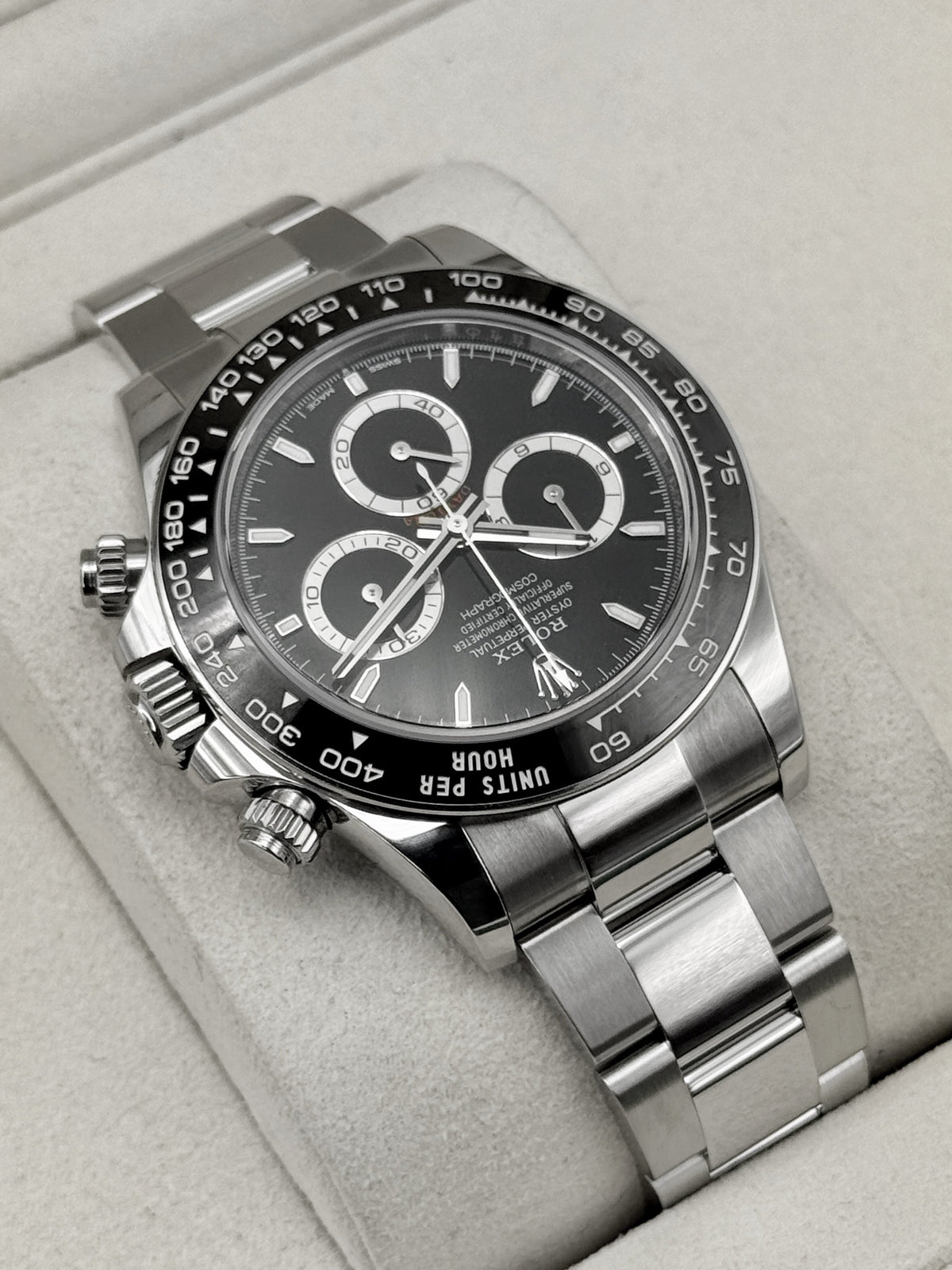 2026 Rolex Daytona 40mm 126500LN Stainless Steel Black Dial