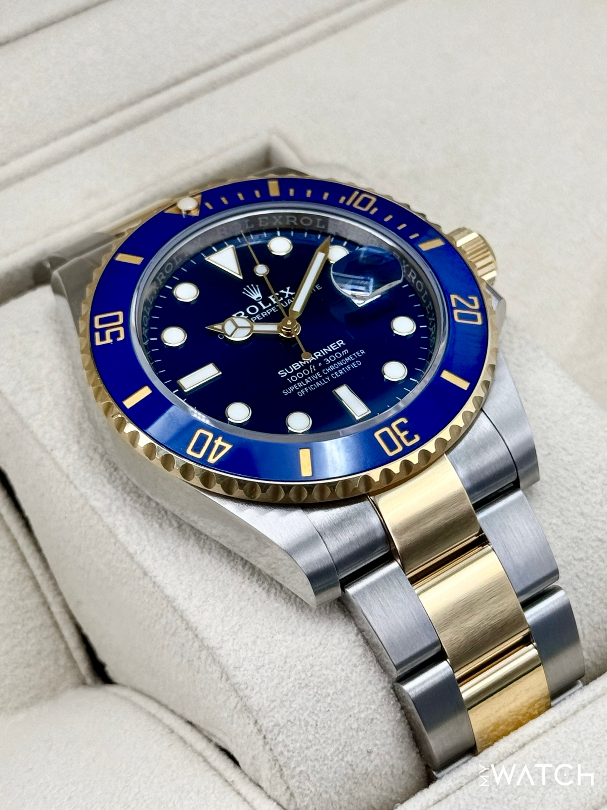 2023 Rolex Submariner "Bluesy" 41mm 126613LB Two-Tone Blue Dial