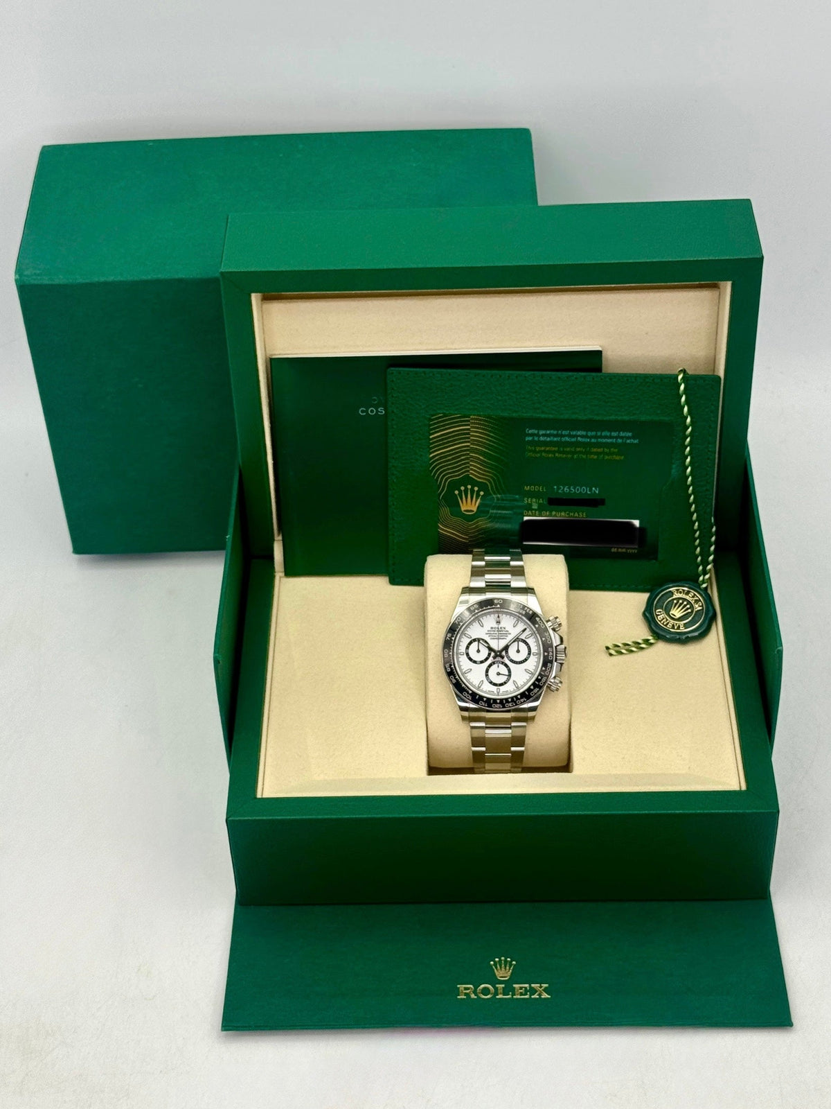 2026 Rolex Daytona 40mm 126500LN Stainless Steel Panda Dial