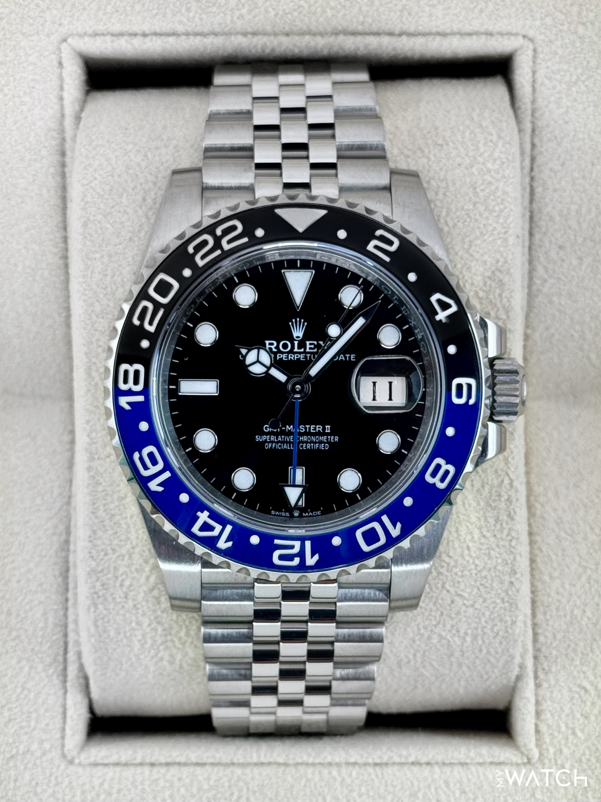 2023 Rolex GMT-Master II "Batgirl" 40mm 126710BLNR Jubilee
