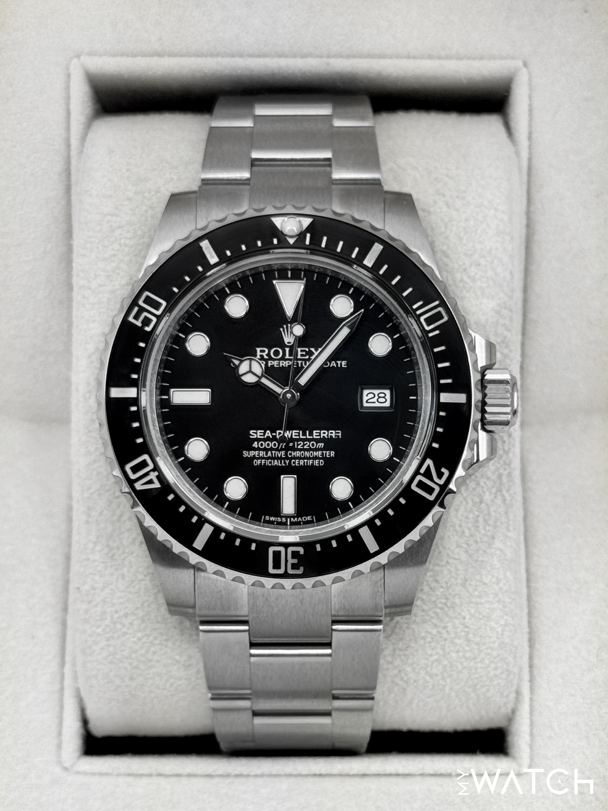 2017 Rolex Sea-Dweller 4000 "SD4K" 40mm 116600 Black Dial