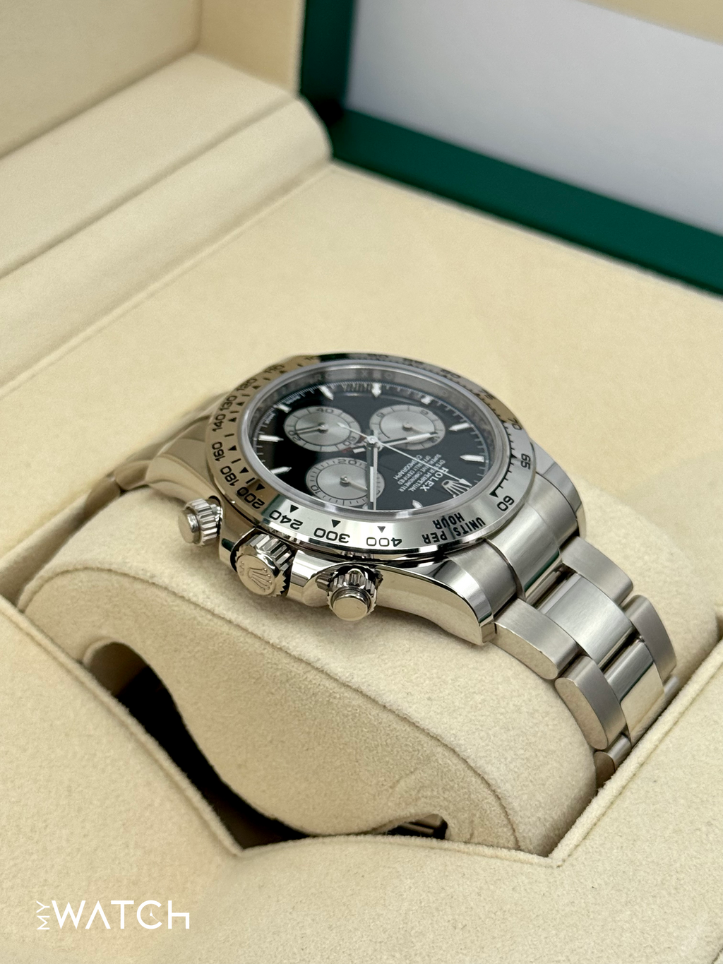 2023 Rolex Daytona 40mm 126509 White Gold Black Dial
