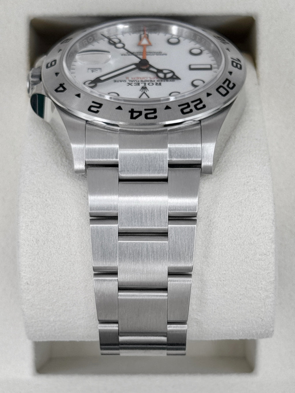 NEW 2026 Rolex Explorer II 42mm 226570 Polar White Dial (STICKERED)