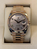 2020 Rolex Day-Date 40mm 228235 Presidential Rose Gold Sundust Dial