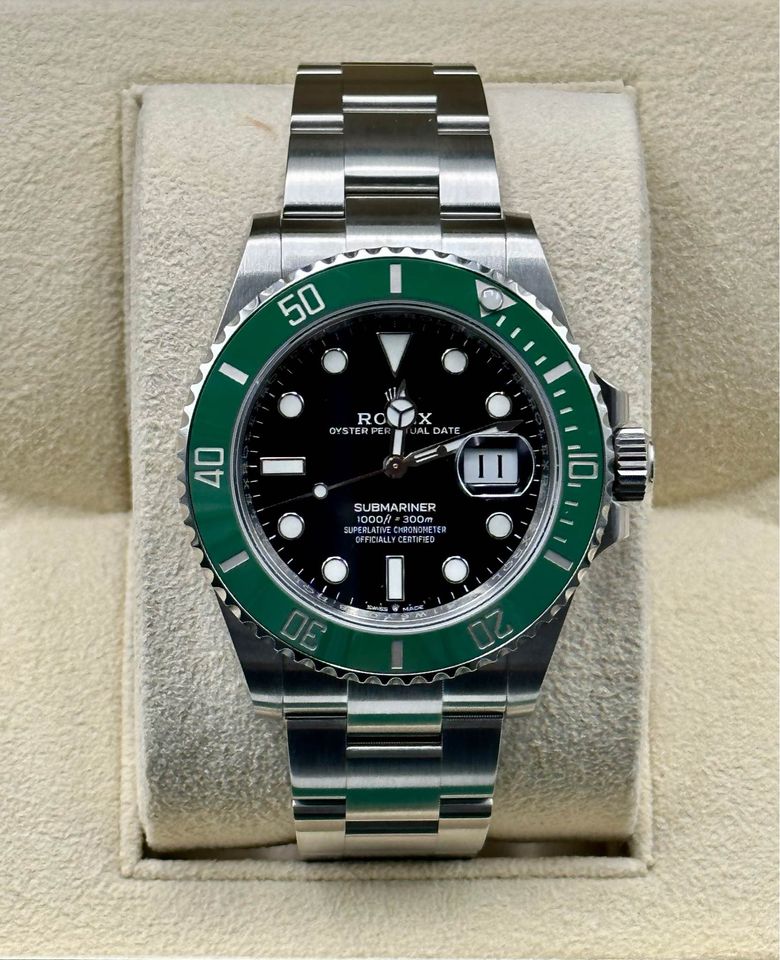 NEW 2023 Rolex Submariner "Starbucks" 41mm 126610LV Black Dial