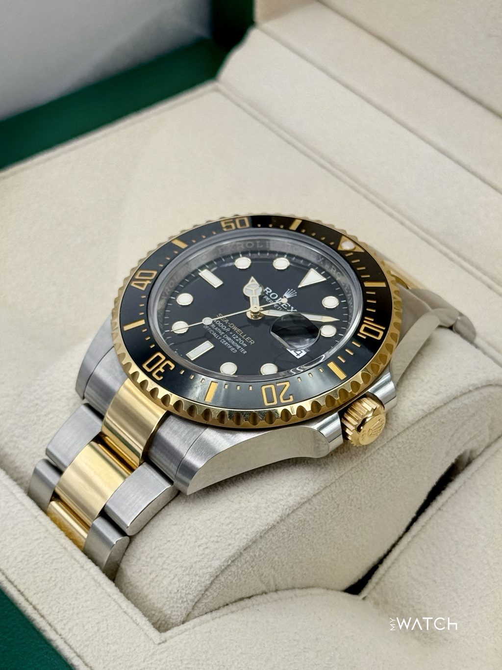 2022 Rolex Sea-Dweller 43mm 126603 Two-Tone Black Dial