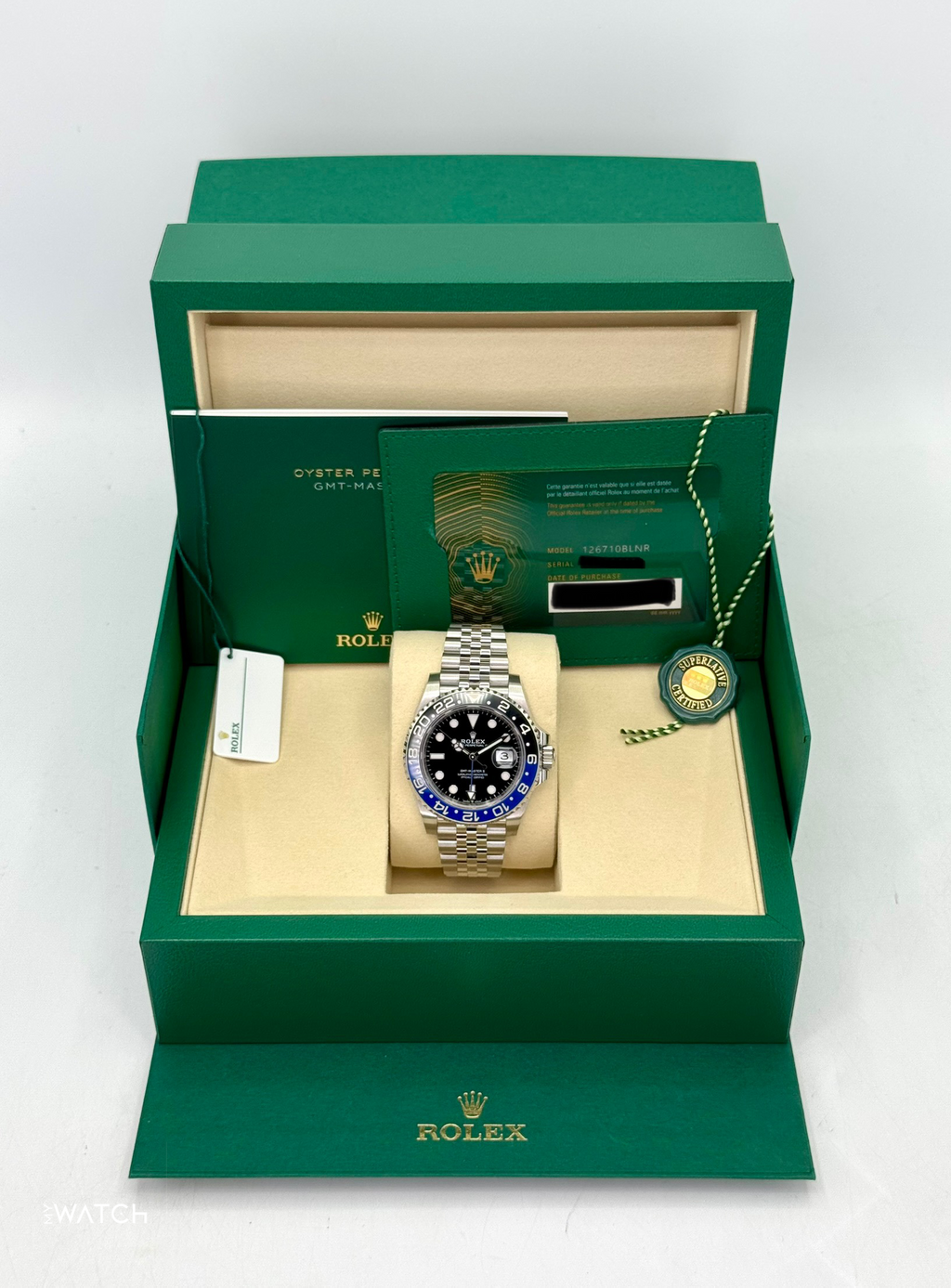 2026 Rolex GMT-Master II "Batgirl" 40mm 126710BLNR Jubilee