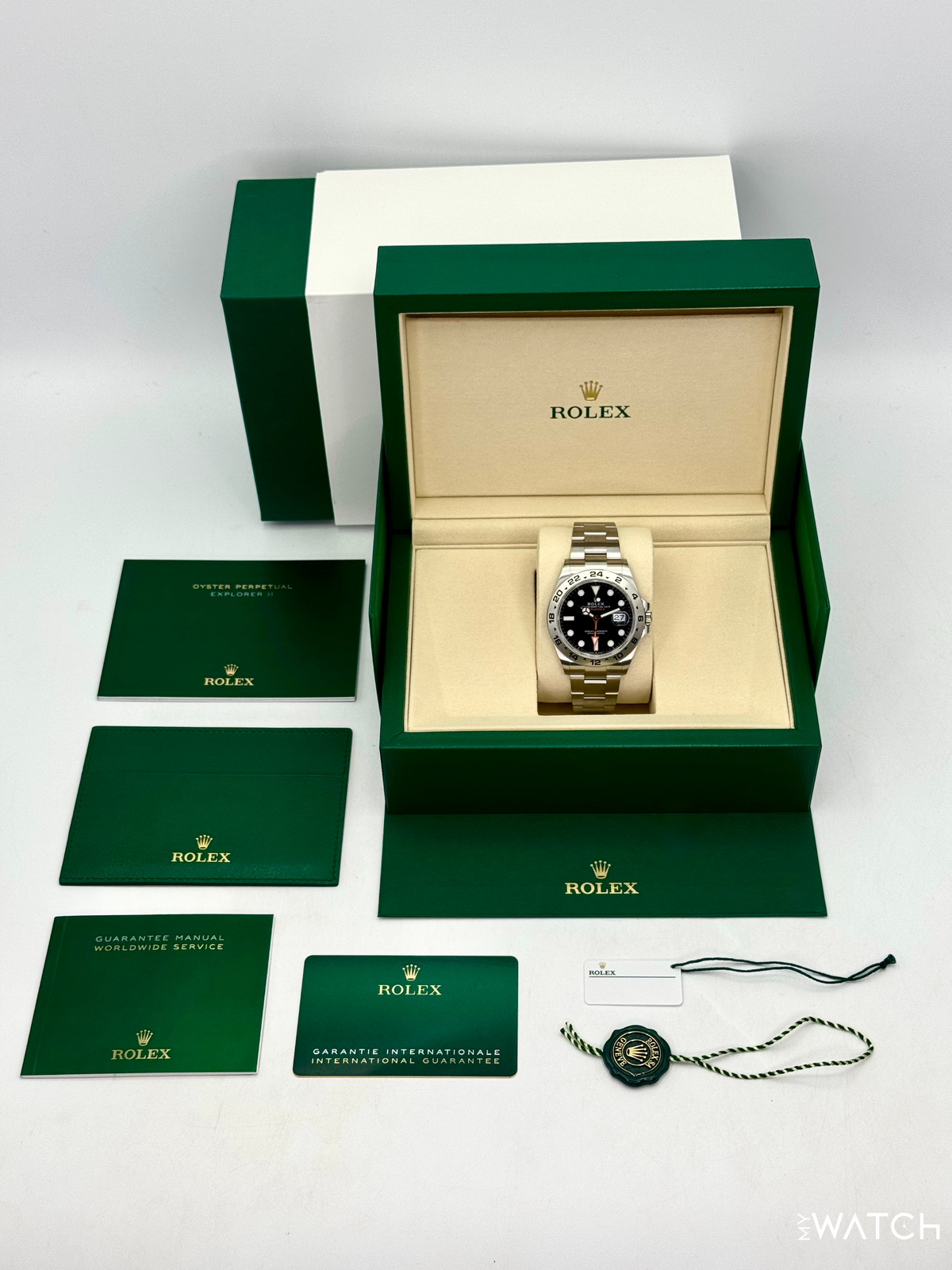 NEW 2026 Rolex Explorer II 42mm 226570 Stainless Steel Black Dial