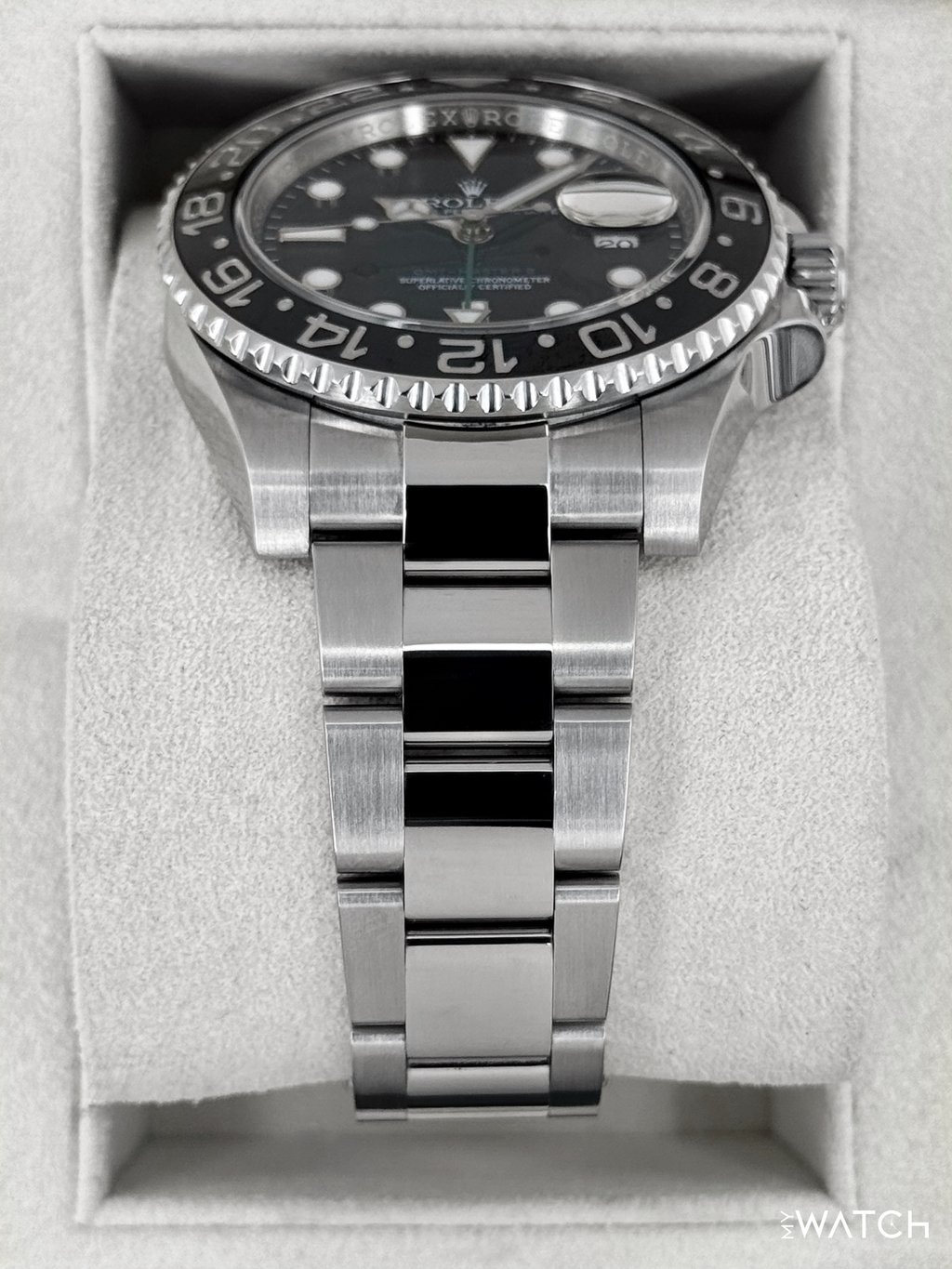 2016 Rolex GMT-Master II 40mm 116710LN Stainless Steel Black Dial
