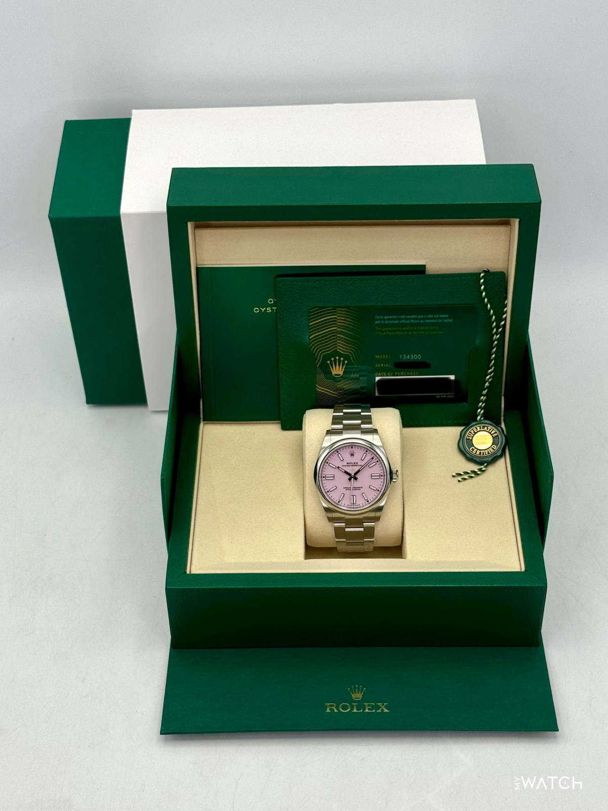 NEW 2026 Rolex Oyster Perpetual 41mm 134300 Candy Pink Dial (STICKERED)
