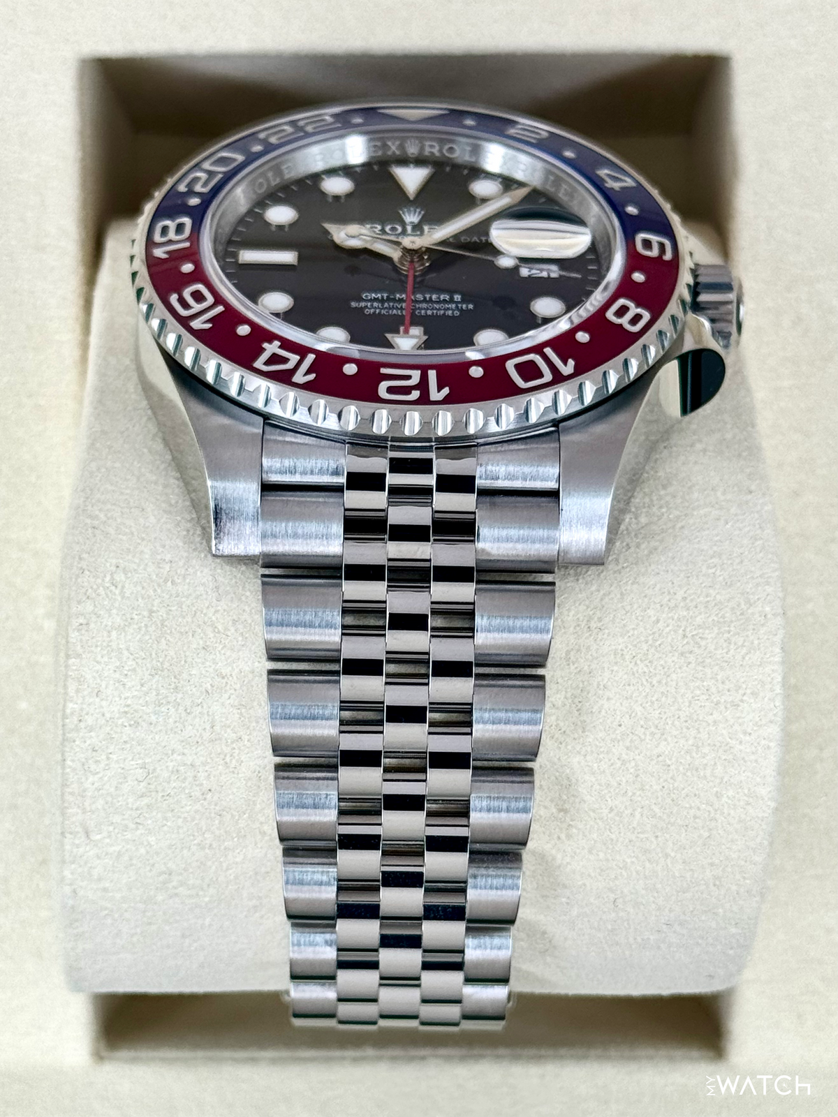 NEW 2025 Rolex GMT-Master II "Pepsi" 40mm 126710BLRO Jubilee