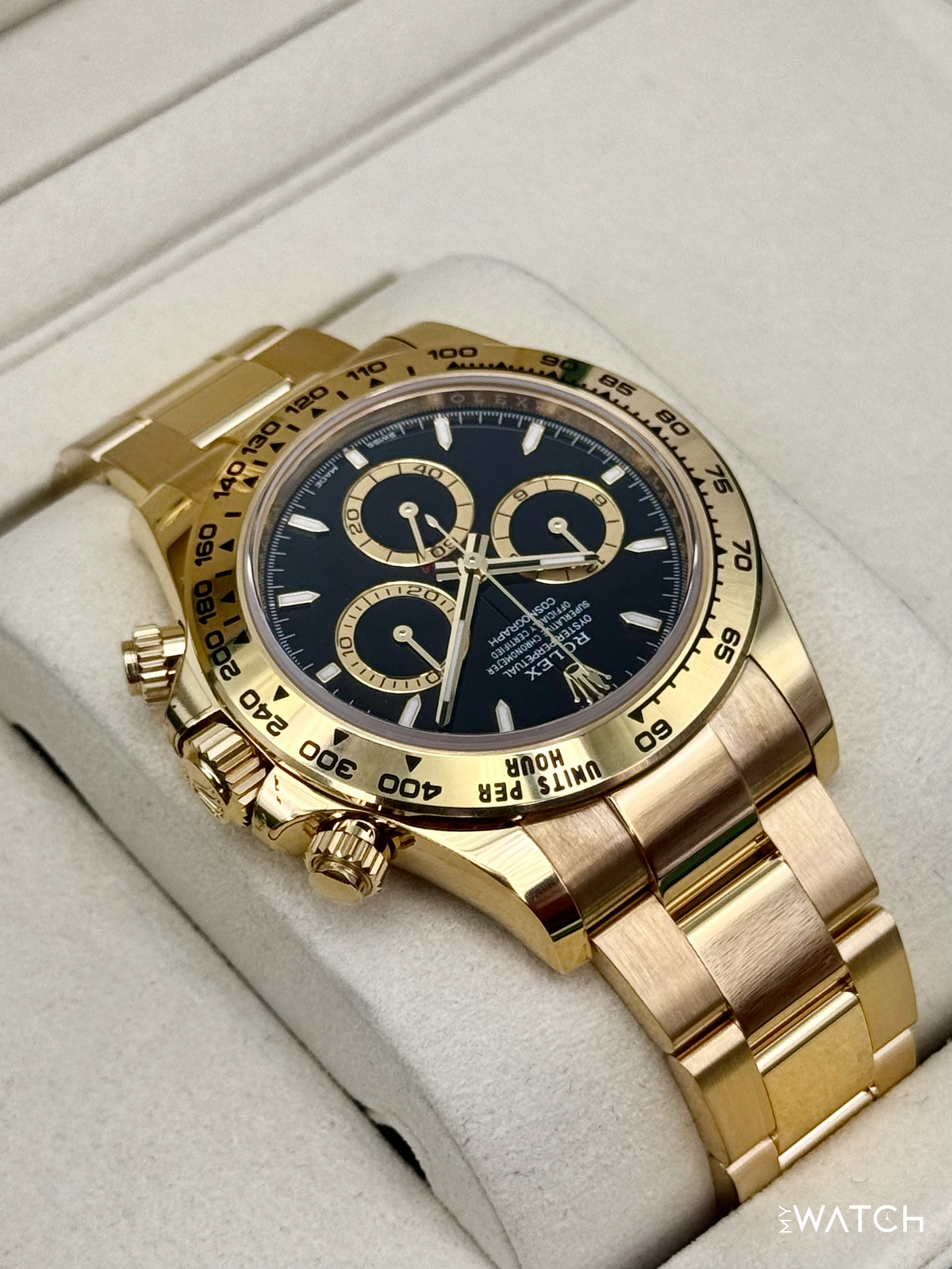 NEW 2026 Rolex Daytona 40mm 126508 18K Yellow Gold Black Dial