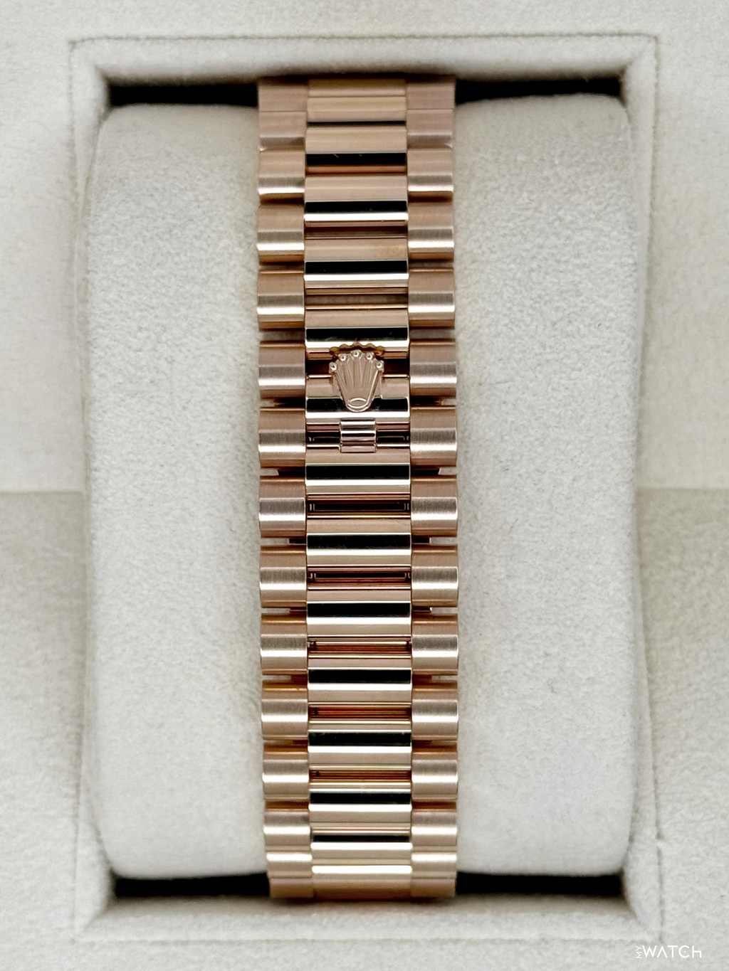 2025 Rolex Day-Date 40mm 228235 Presidential Rose Gold Olive Green Dial