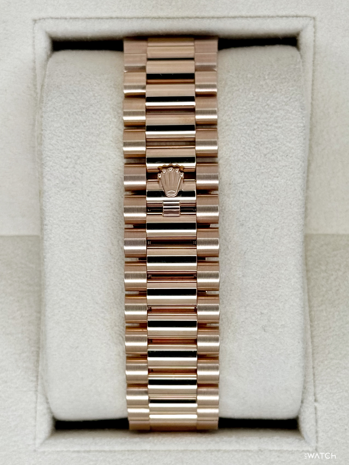 2025 Rolex Day-Date 40mm 228235 Presidential Rose Gold Olive Green Dial