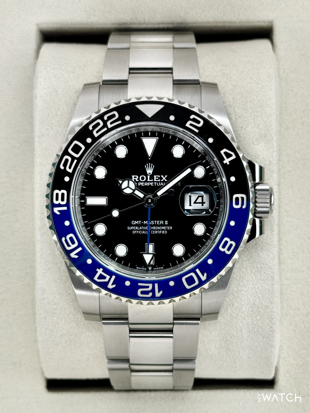 2026 Rolex GMT-Master II "Batman" 40mm 126710BLNR Oyster